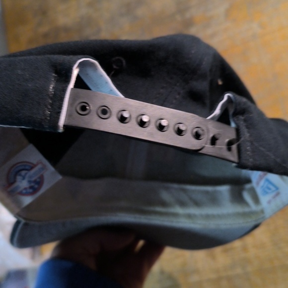 Vintage 80s TOLEDO MUD New Era Major League Fitted Baseball Hat Cap Size 7 5/8 - Picture 2 of 4